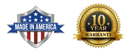 Made in America 10 Year Warranty